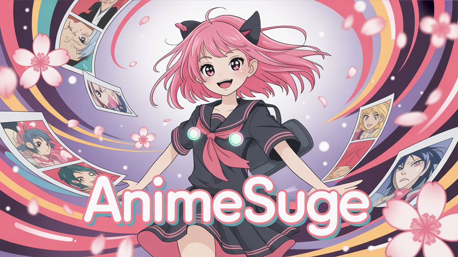 AnimeSuge anime catalog illustration